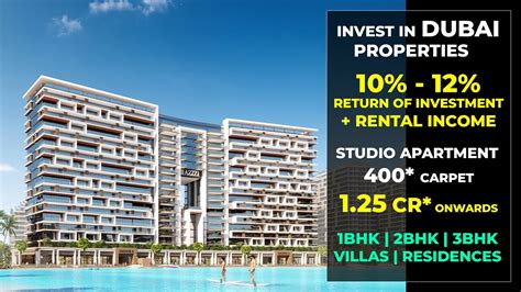 Invest in high income generating properties in Dubai .